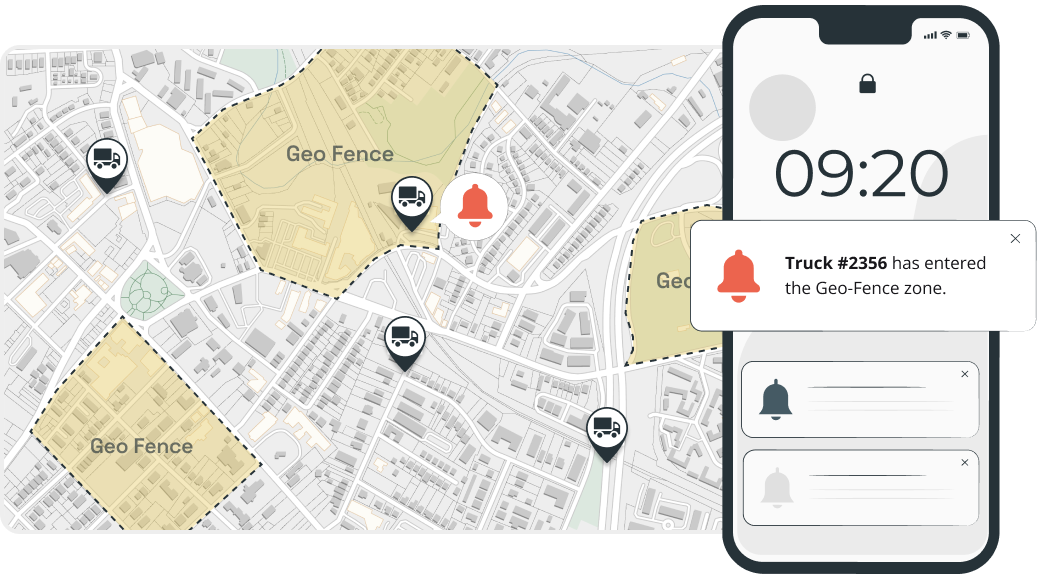 Geofencing use cases: logistics and fleet management
