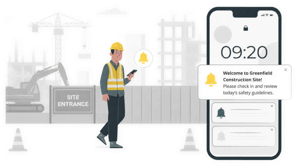 geofence gps tracking for construction equipment