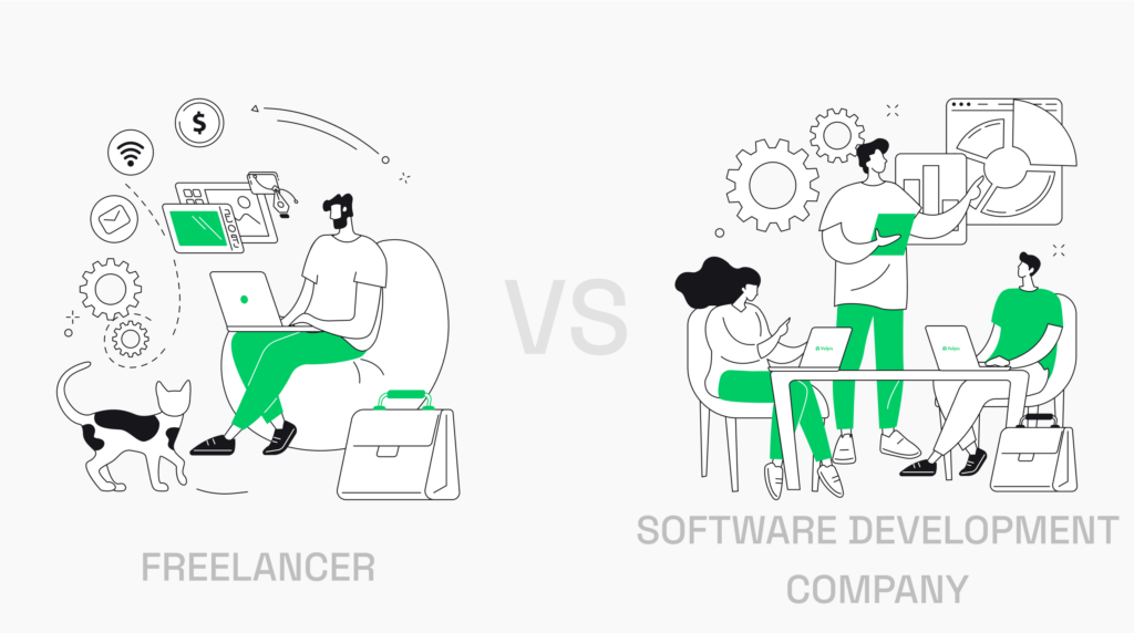 Hiring freelancer vs agency for software development: pros and cons. agency vs freelancer
freelancer vs agency which one to choose
freelancer vs agency who should you hire for your project
freelance vs developers
hire tailored development firm
freelancer vs agency
freelance vs agency
hire tailored development agency
hire software developers