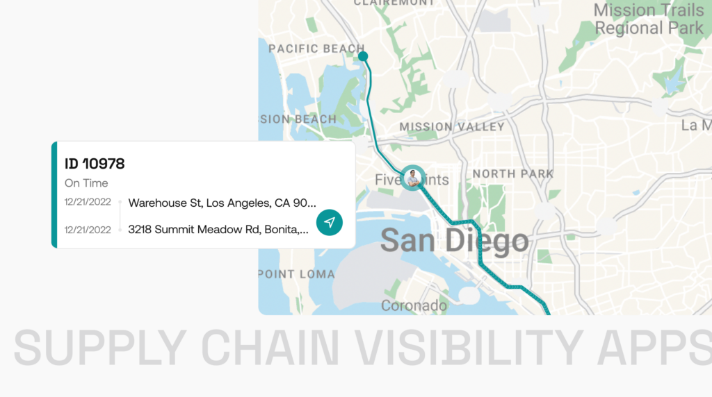 Types of logistics apps